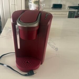 Keurig Burgundy/Red Coffee Brewer